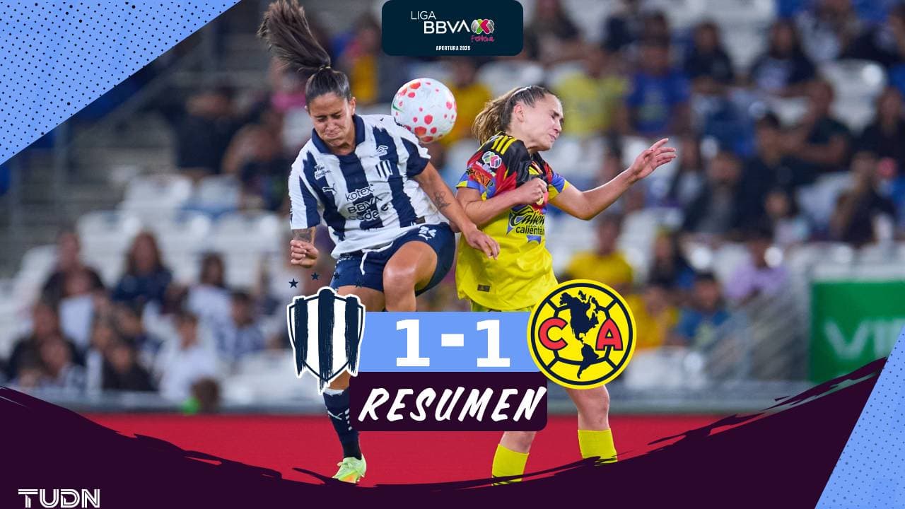 Resumen | Monterrey se ‘raya’ y le saca el empate al América