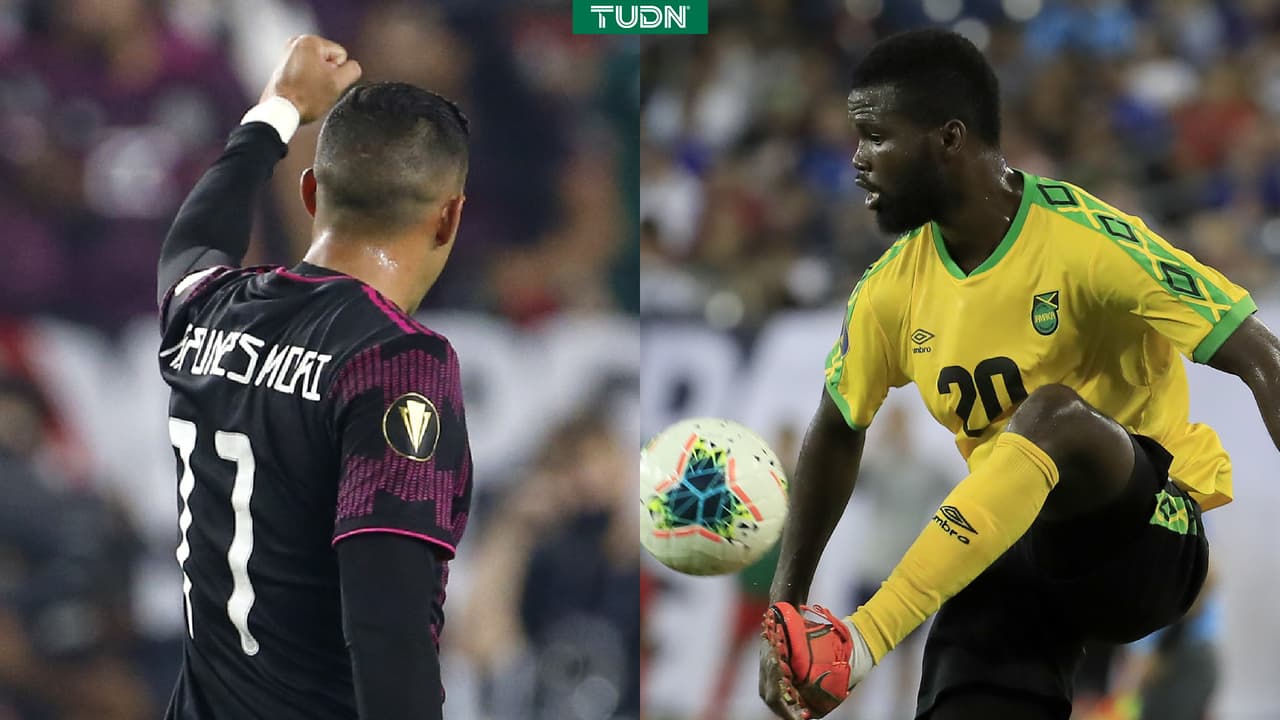 Funes Mori de México y Kemar Lawrence de Jamaica