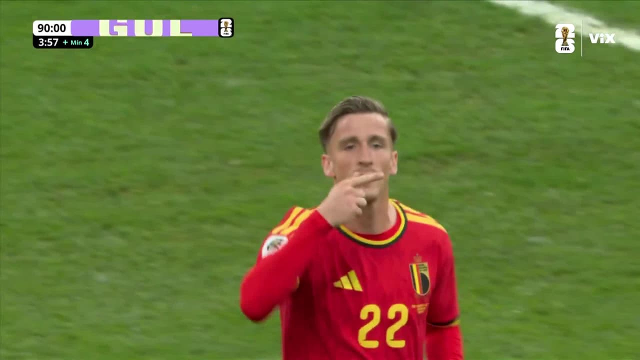 ¡Una manita para Bélgica! Alexis Saelemaekers finiquita con el quinto a Nueva Zelanda