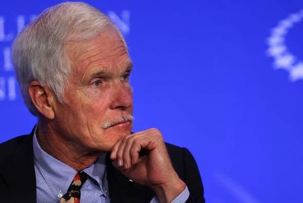 El emperador mediático fundador de la famosa cadena CNN, Ted Turner, ha puesto sus millones al servicio de la caridad.