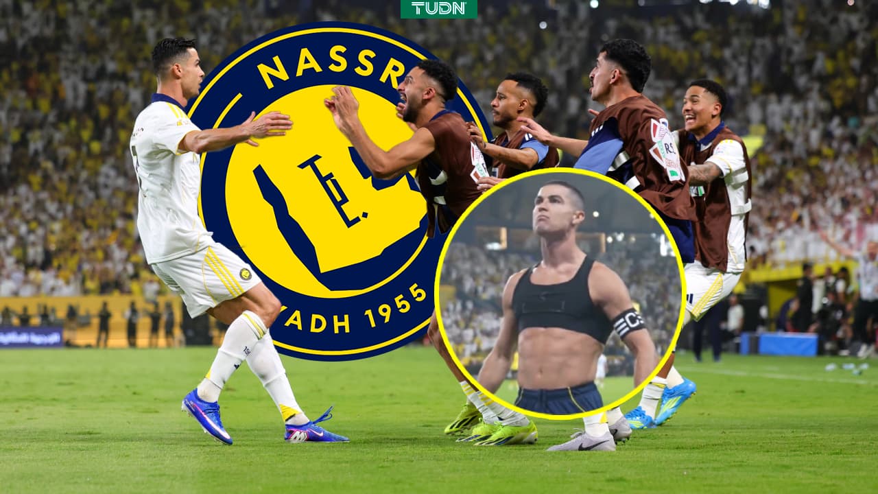 El doblete de Cristiano Ronaldo para ganar la Liga Saudí con Al-Nassr