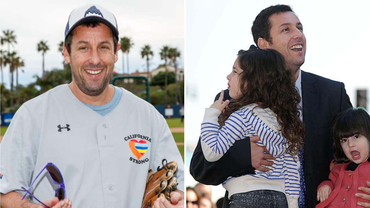 Las hijas de Adam Sandler están enormes, hermosas y son talentosas, ya salen en sus películas