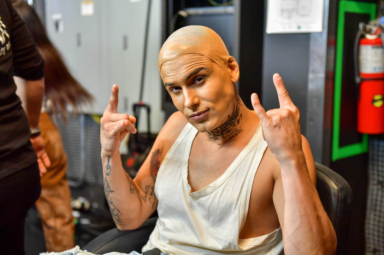 <b>Christian Daniel</b> tuvo que sacar el flow por segunda ocasión en la temporada, después del furor que causó su actuación como Farruko en la primera gala de la temporada.