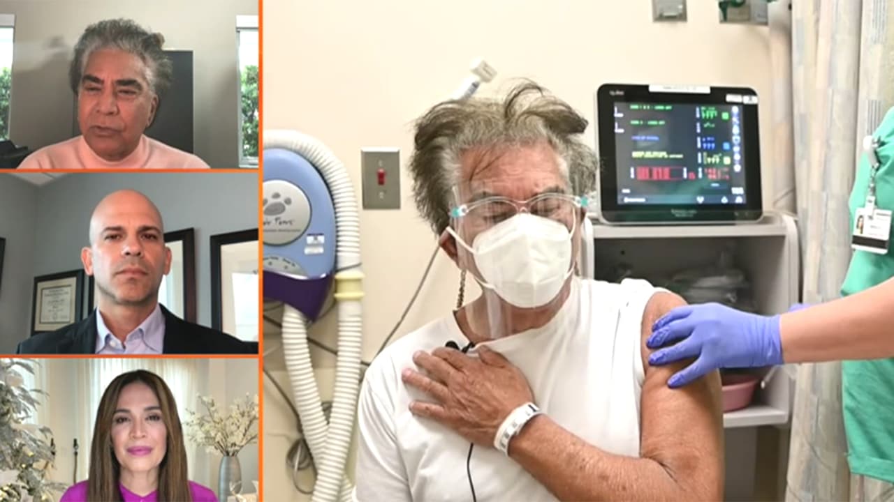 "Tenía los pelos de punta por el miedo": José Luis Rodríguez 'El Puma' bromea tras vacunarse contra el covid-19