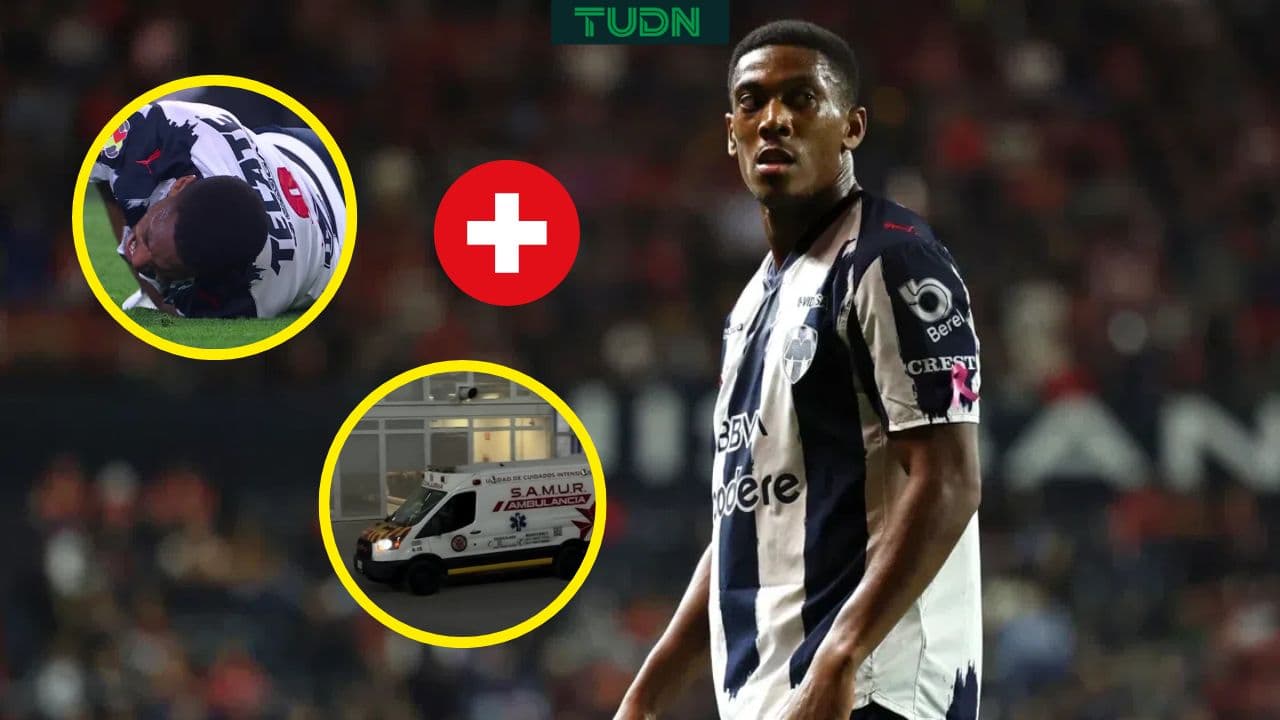 Rayados vs. León: Anthony Martial, abandona el estadio en ambulancia; esto se sabe