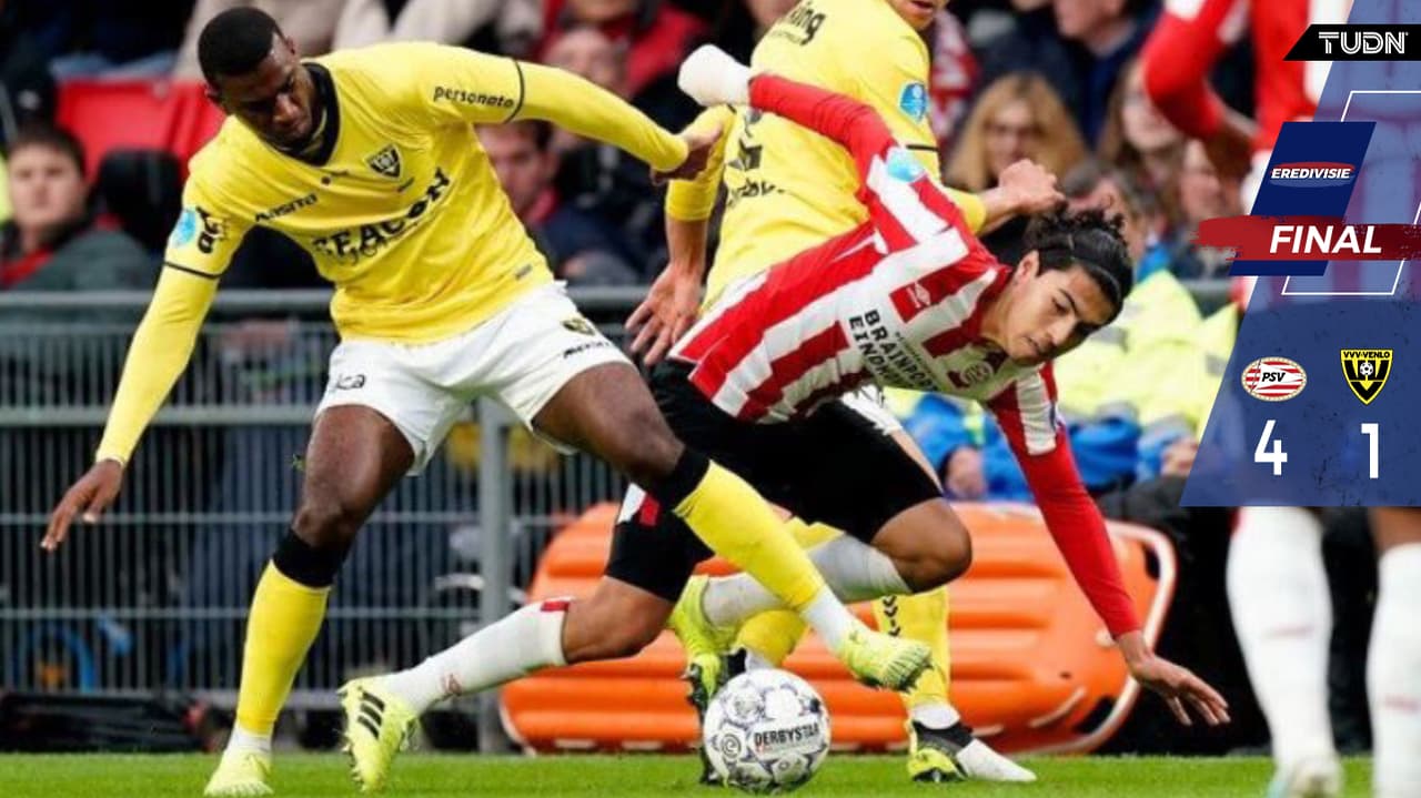 Erick Gutiérrez y PSV golean para no dejar escapar al Ajax