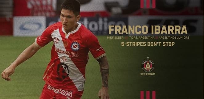Confirmado: Atlanta United incorpora al volante Franco Ibarra
