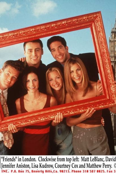 Marcó una era con su participación en 'Friends'.