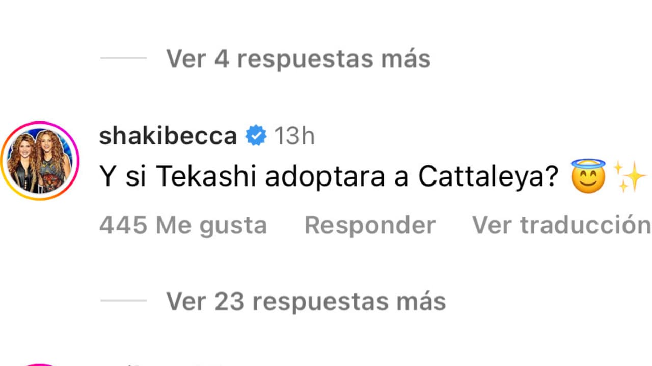 Rebeca Maiellano 'Shakibecca', la famosa doble venezolana de Shakira, también se preguntó si Tekashi pudiera "adoptar" a Cattleya.