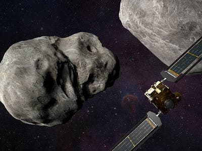 Nave de la NASA con una misión como la de 'Armageddon' envía su primera imagen del espacio