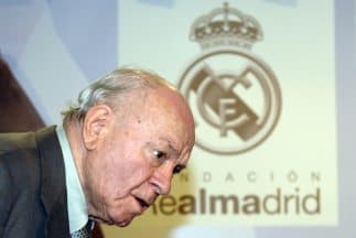 Di Stefano, una gloria del fútbol mundial. 