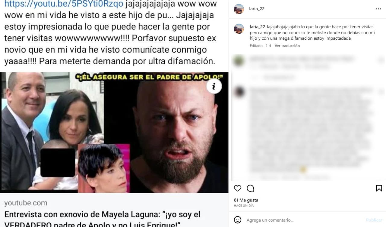 Mayela Laguna desamiente información de El Ruinaversal.