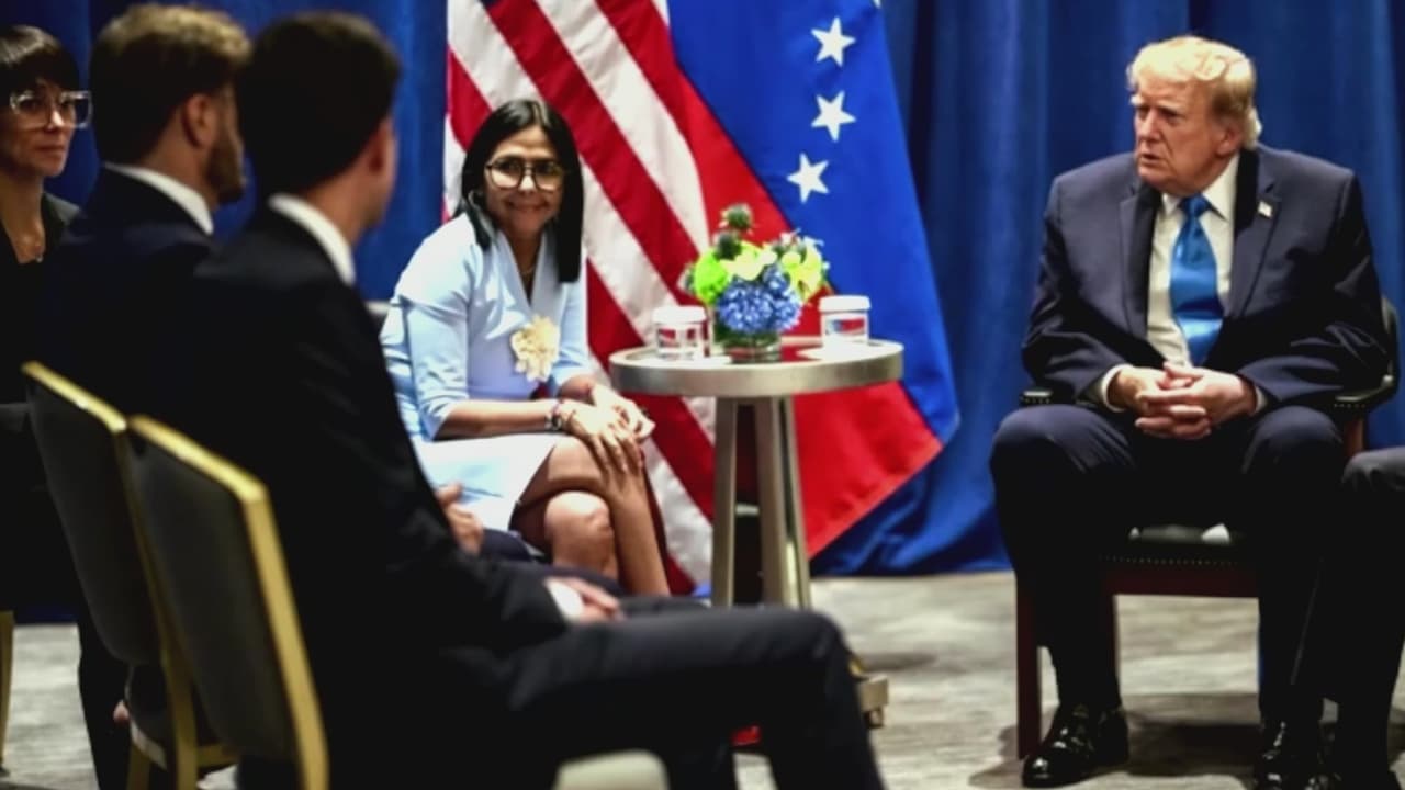 "Es una humillación, una burla": aumentan las críticas a la presencia de Delcy Rodríguez en la ONU