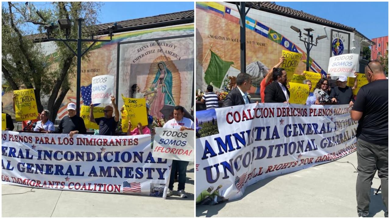 Caravana “Todos somos Florida” atravesará EEUU de oeste a este protestando contra la ley de inmigración