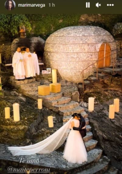 De acuerdo con la periodista Ana María Alvarado, de ‘Todo para la mujer’, fue el sábado 8 de octubre cuando la pareja comenzó sus festejos con una bendición religiosa. 
<br>