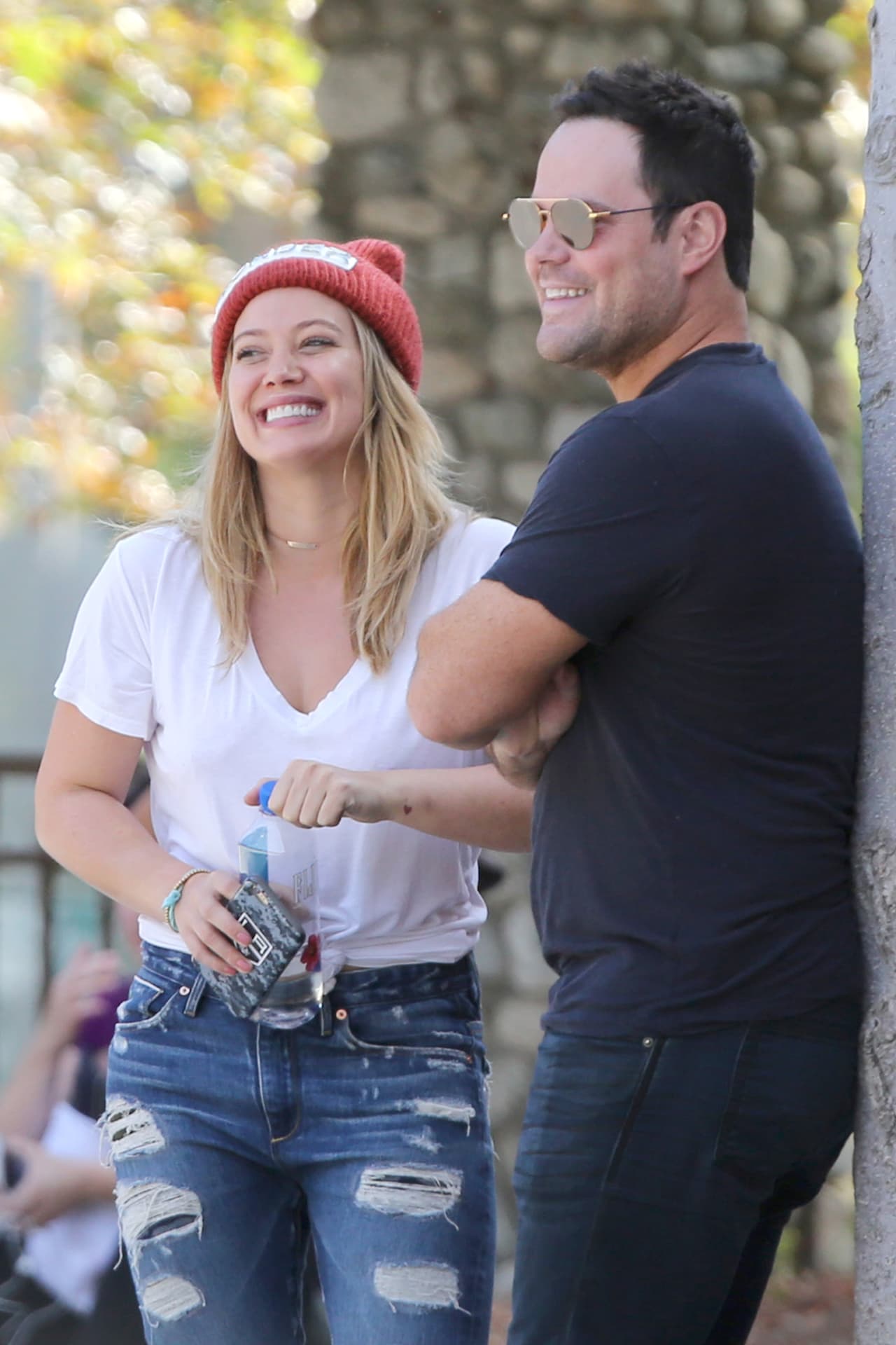 Hilary Duff y Mike Comrie se casaron en 2010.