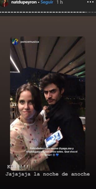 Natasha Dupeyrón y Yago Muñoz
<b>se casaron</b> por civil este miércoles 11 de diciembre por la tarde en Ciudad de México.