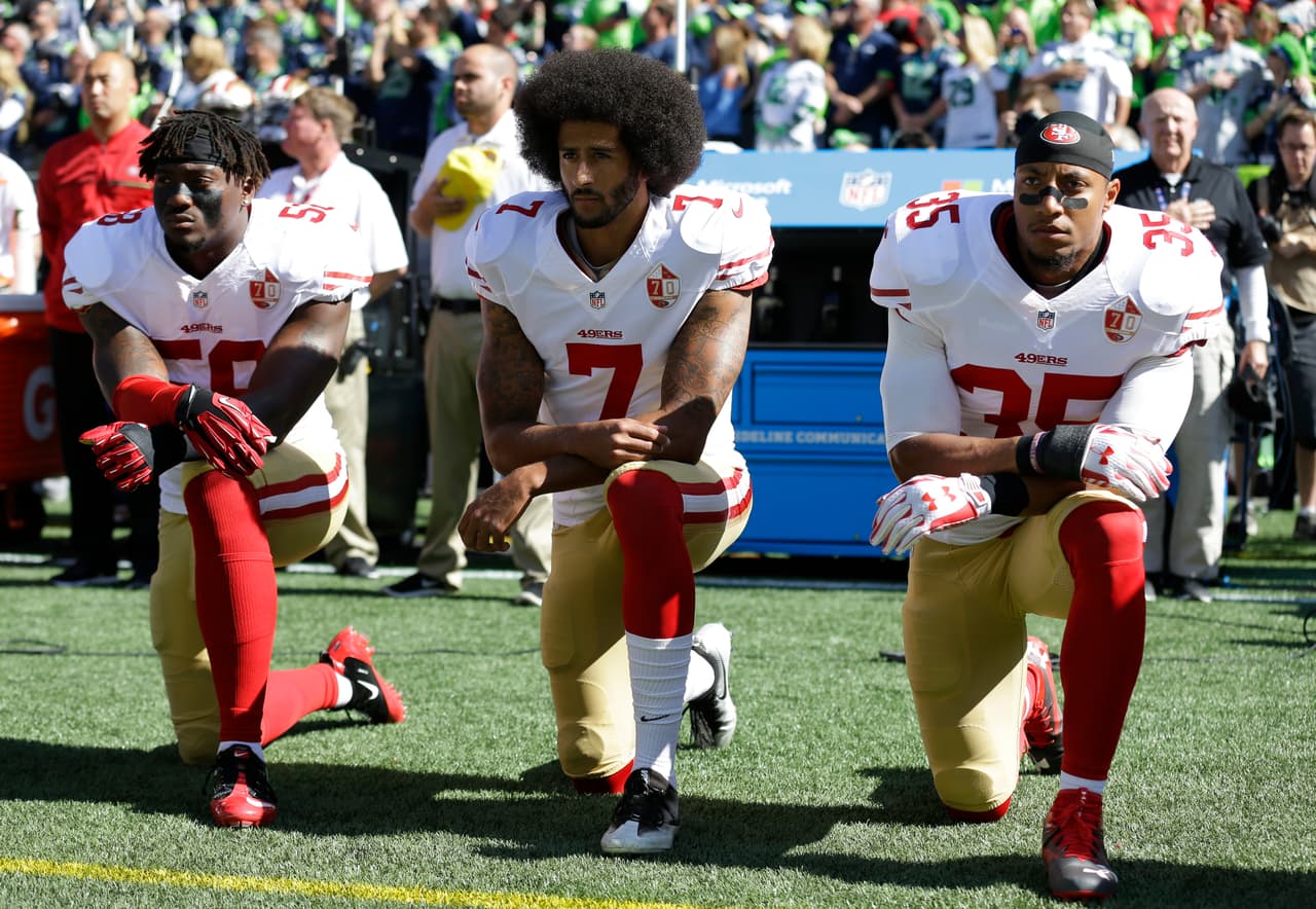 Seattle cancela práctica con Kaepernick por mantener postura de protesta