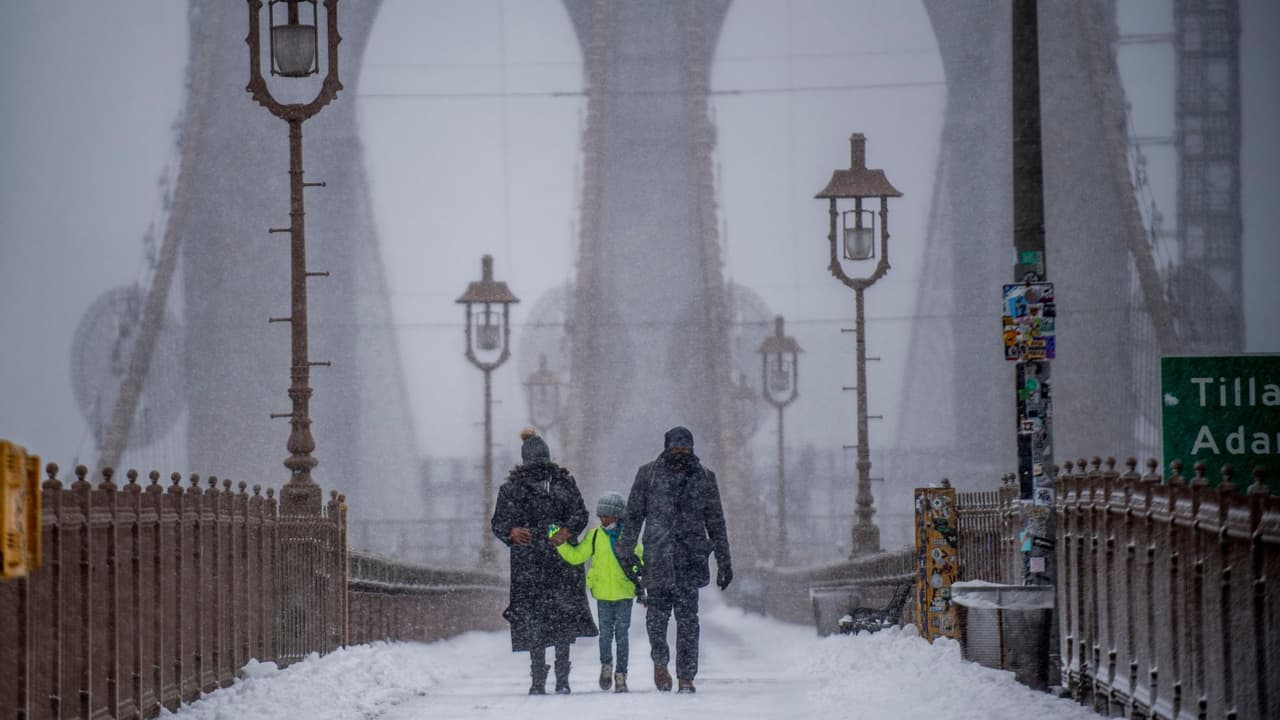 Aviso por tormenta invernal en NY: estos son los acumulados de nieve esperados