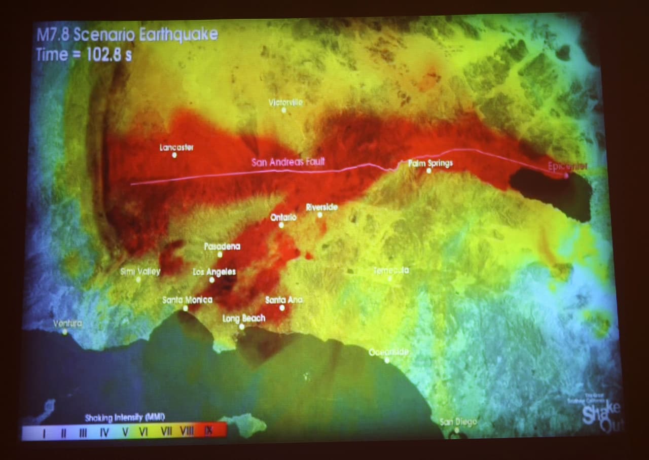 Sube el riesgo de un gran terremoto en California para los próximos días
