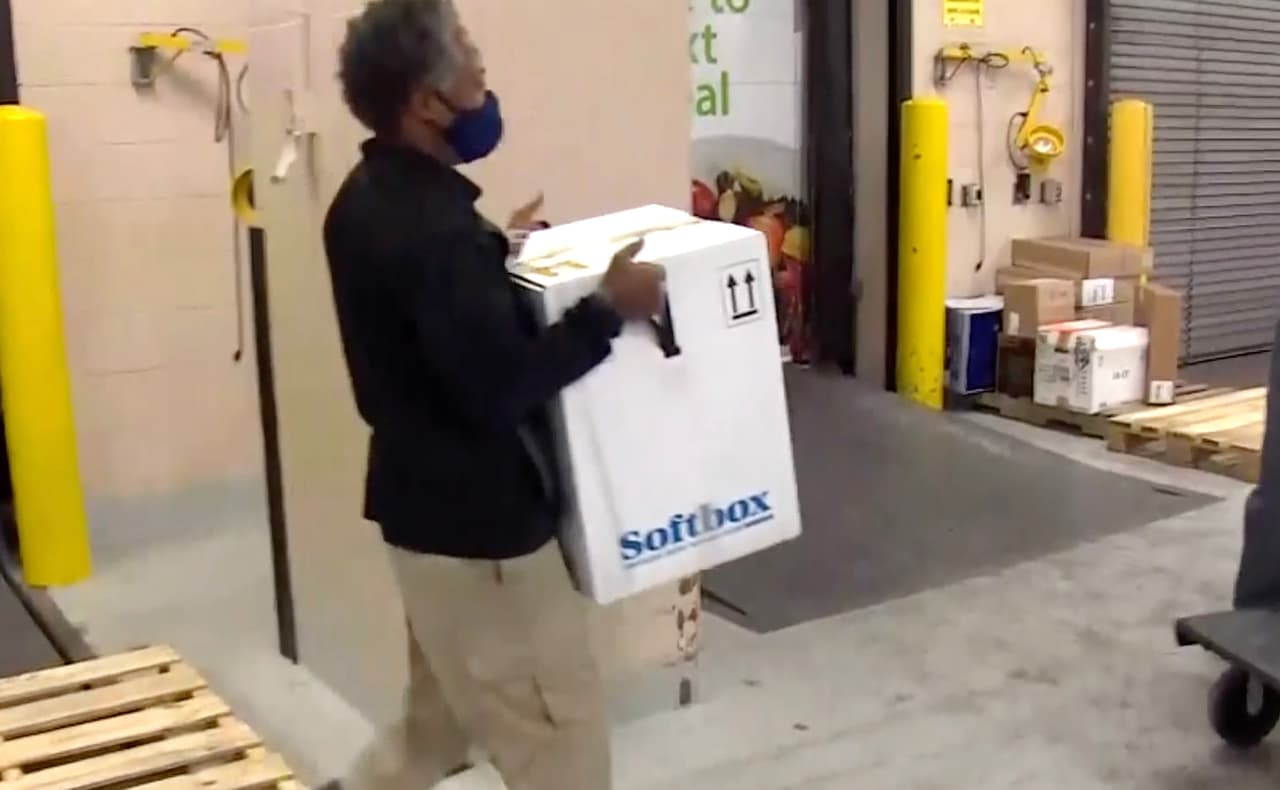 Entre los hospitales a los que llegó el cargamento está el Metodista de Houston