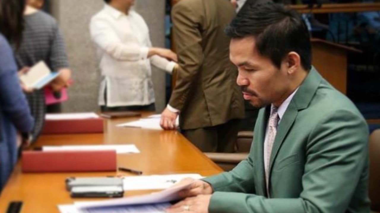 Pacquiao: “Debo ser líder y no tengo miedo a morir”