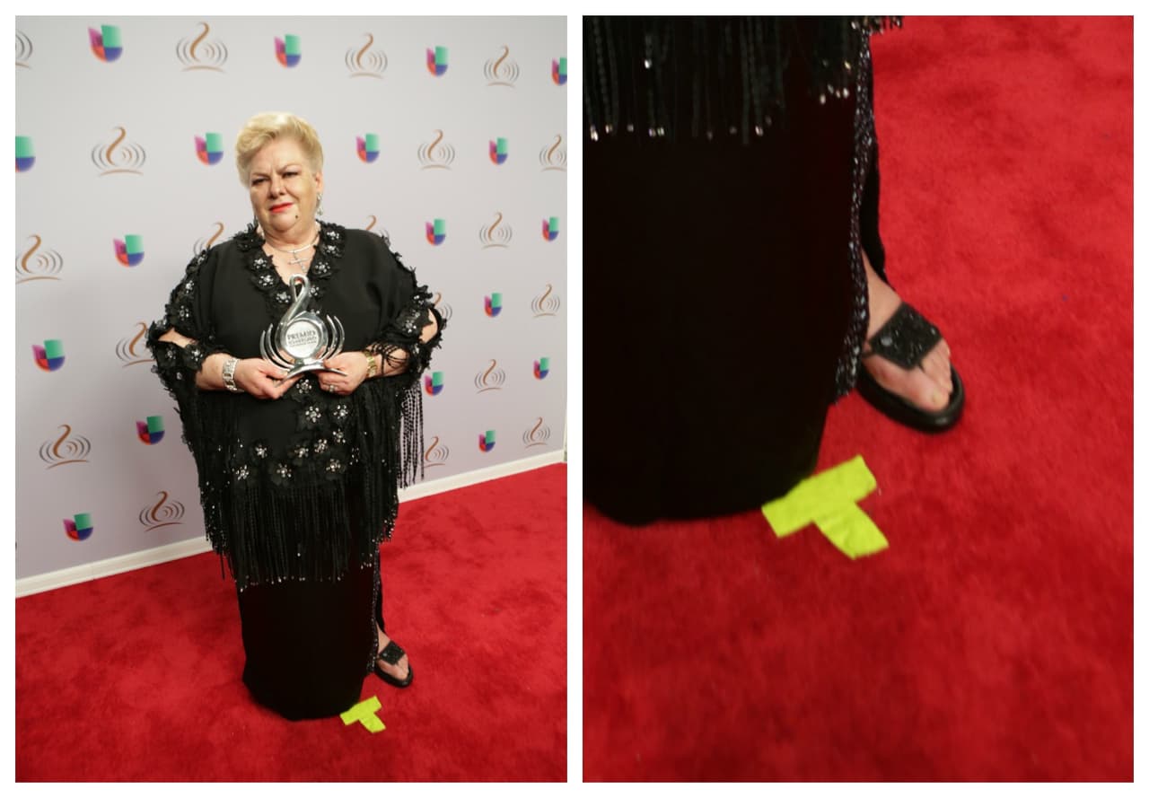 Paquita fue muy combinada, pero también muy cómoda.