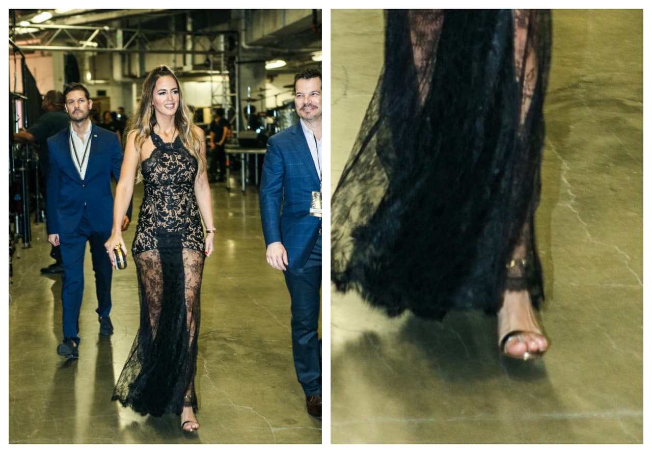 Shannon de Lima, esposa de Marc Anthony fue una de las más criticadas por su vestido, pero de los zapatos no se discute ¡Eran divinos!