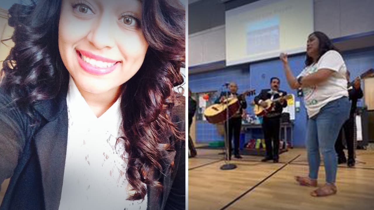 "Negrita de mis pesares", así fue como una maestra hispana tradujo con señas música de mariachi a sus alumnos sordos