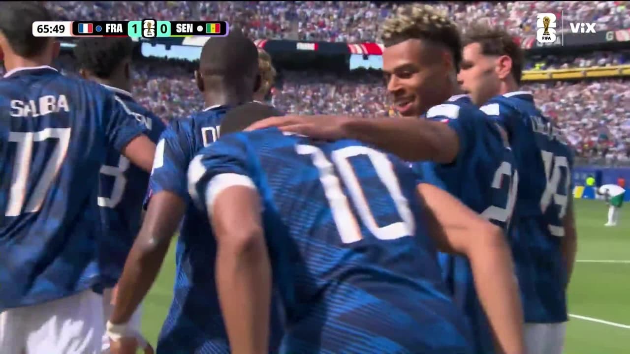 ¡Ahora sí apareció Mbappé! Francia rompe el cero