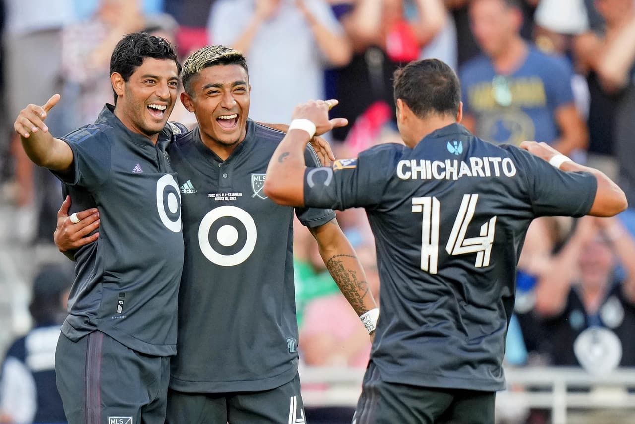 Con goles de Vela y Ruidíaz, las estrellas de MLS vencieron por segundo año consecutivo al equipo de estrellas de la Liga MX que se cansó de fallar a lo largo de los 90 minutos en gran partido en Minnesota.