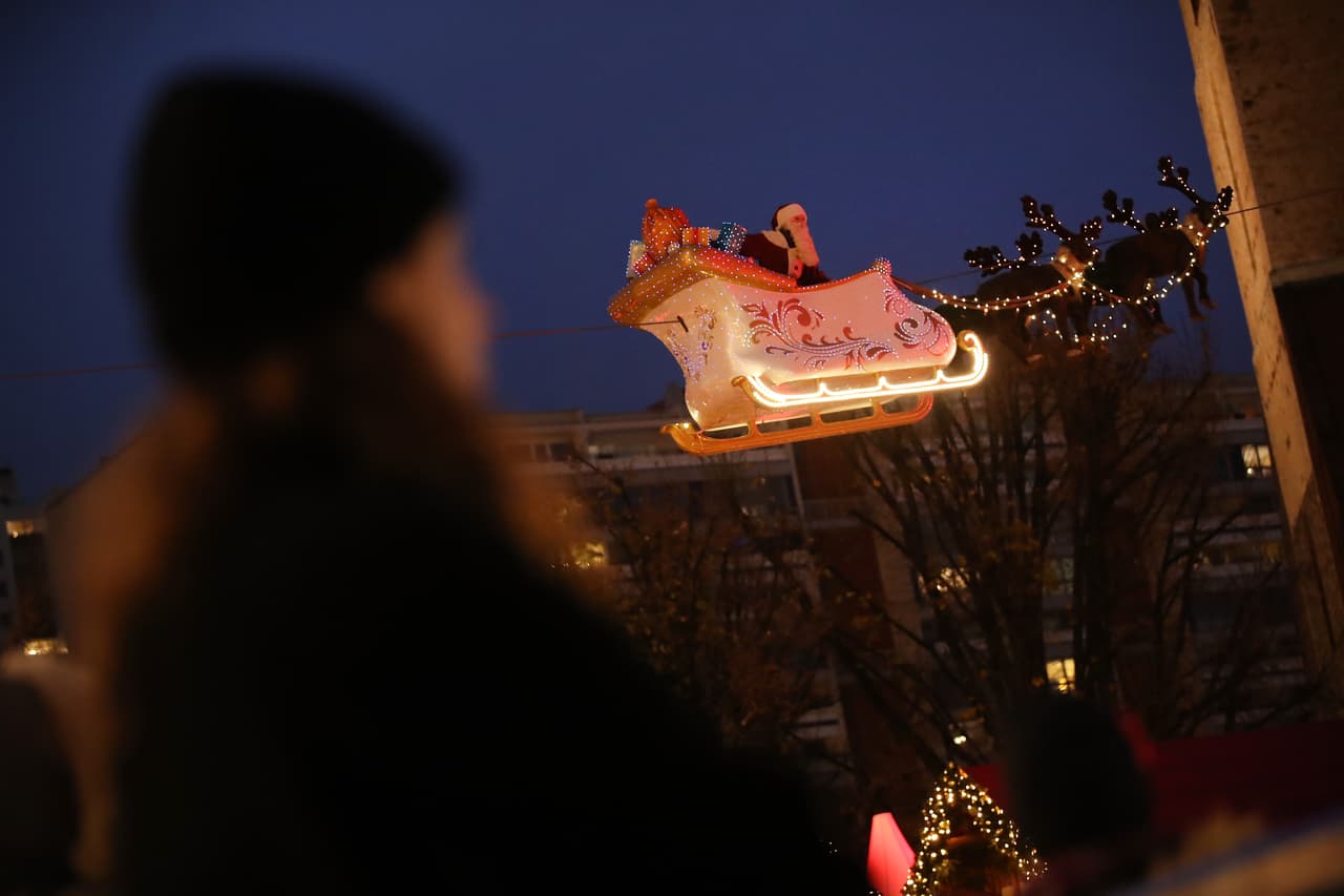 Este 24 de diciembre puede seguir con sus hijos el vuelo de Sana Claus en su trineo.
