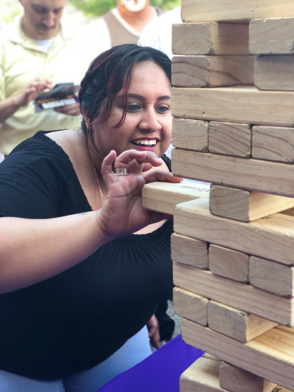 Mujeres y hombres de todas las edades se gozaron el evento.