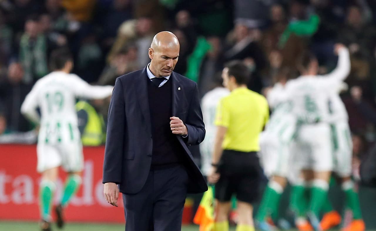 Mientras que Zinedine Zidane lamentaba el desempeño de su equipo en lo que parecía una jornada negra más en La Liga.