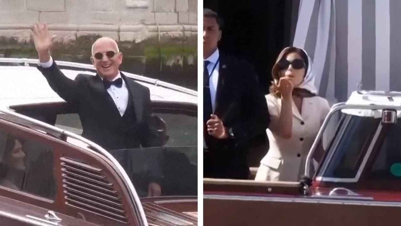 Bezos y Sánchez ya dieron el “sí”: su matrimonio en Venecia es oficial