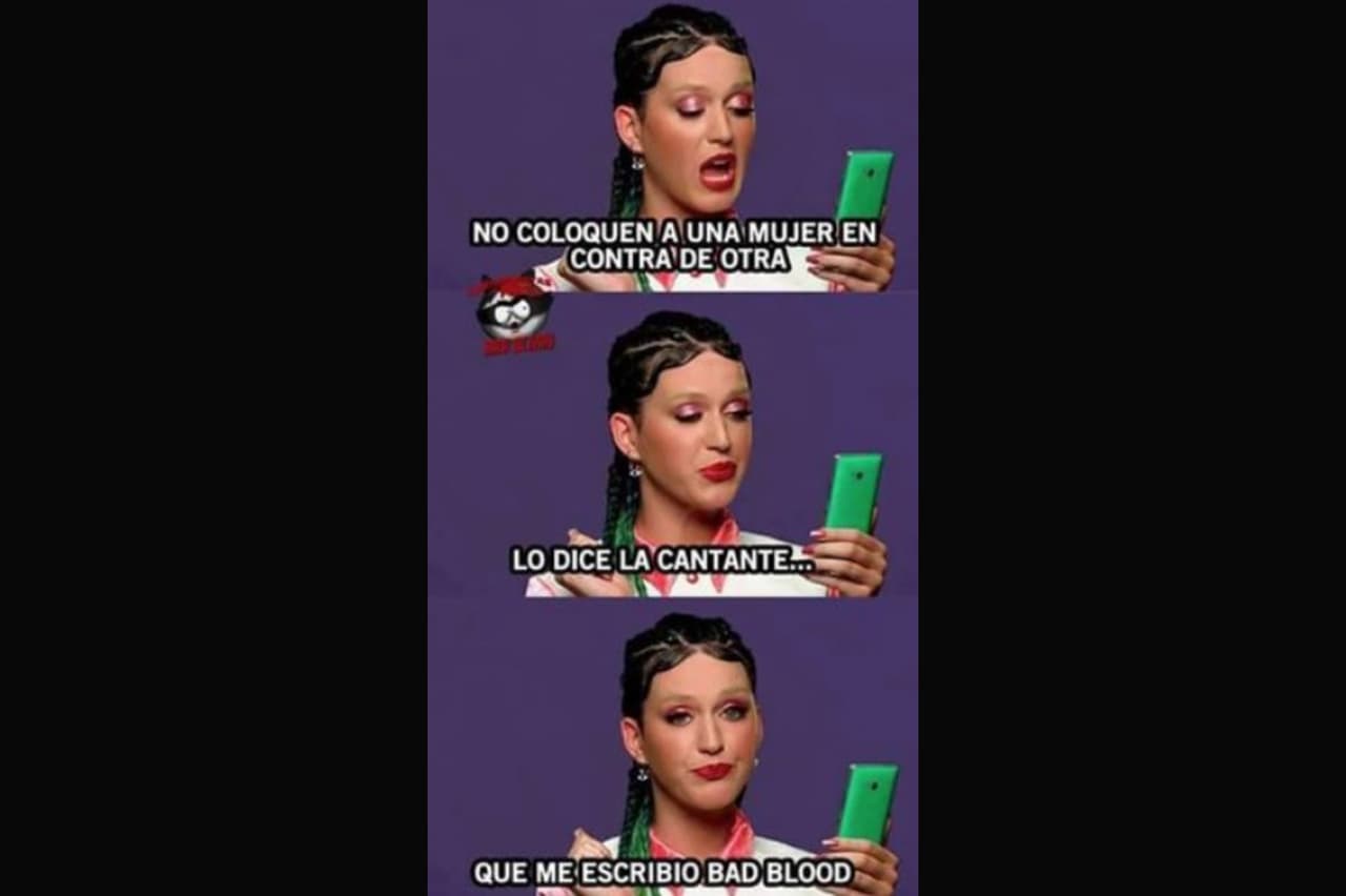 Hasta Katy Perry salió a relucir en las divertidas imágenes.