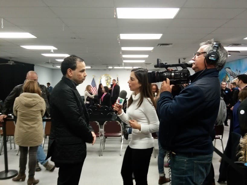 Evento a favor de Bernie Sanders en Iowa