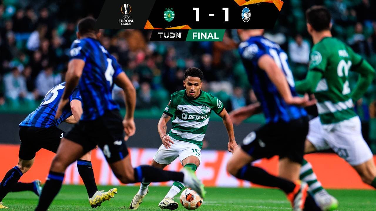 Atalanta saca el empate en casa de Sporting en Octavos de Europa League