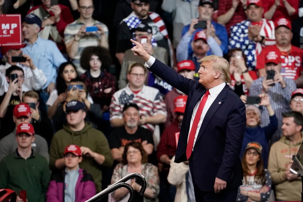 Trump sobreactúa en su actual teatro de campaña