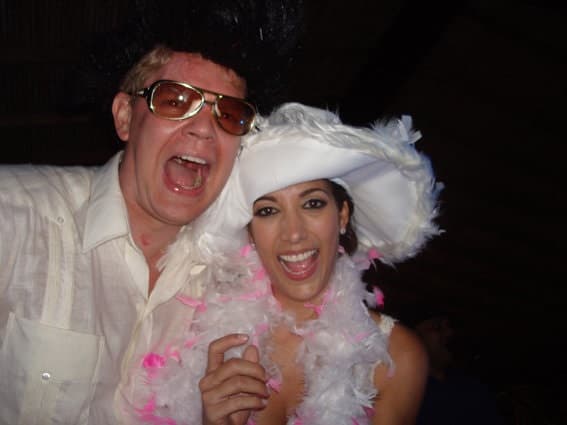 Matthis Krull and his wife in happier times.