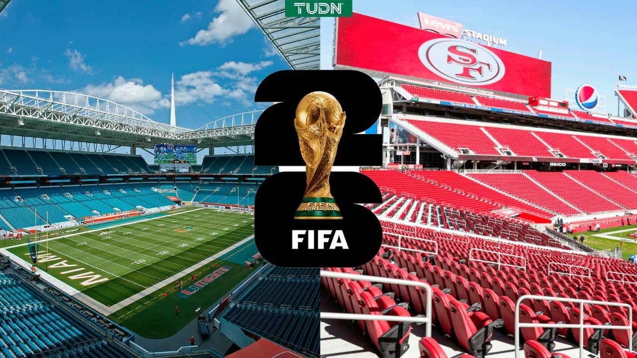 Estos son los partidos que se jugarán en San Francisco y Miami