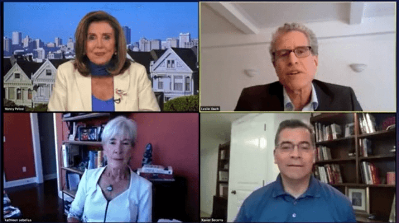 “Quieren destripar MediCare y matar de hambre a MediCare”: Pelosi y Becerra hablan de la atención médica en el primer día de la Convención Demócrata