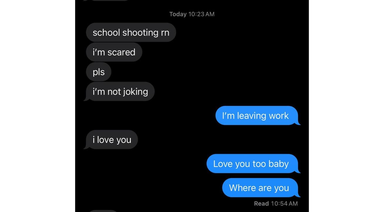 “Alguien está muerto”: los desesperados mensajes de un estudiante a su madre durante el tiroteo en la Apalachee High School de Georgia