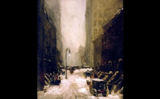 Mira la primera nevada en NY capturada en video