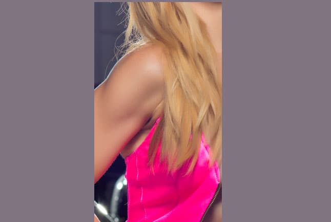 ¿Tímida? ¡Para nada! Noelia es muy aventada.