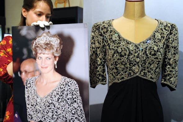 PRINCESA DIANA- Quien también entra en la lista de subastas se encuentra la princesa Diana de quien el pasado mes de mayo se subastaron dos vestidos por un total de $276 mil. La puja fue realizada por la casa de subastas Julien's.