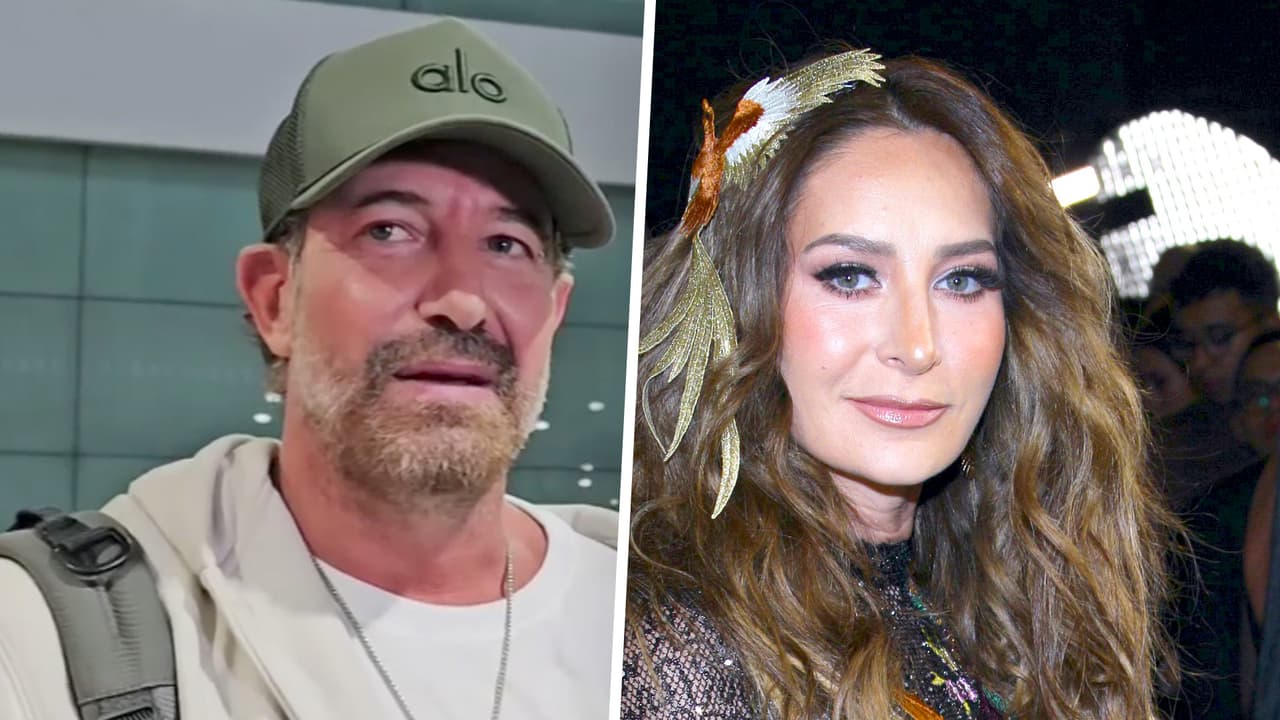 Gabriel Soto no niega la relación de Geraldine Bazán con Giovanni Medina y opina al verlo con sus hijas