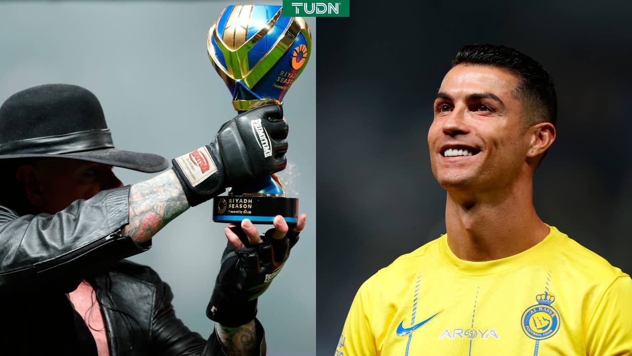 Reaparece Undertaker y sorprende a Cristiano Ronaldo