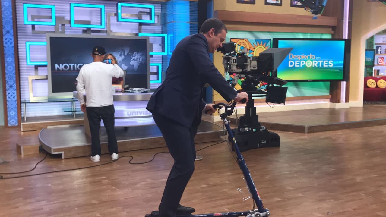 ¡Qué comience el paseo! 1, 2, 3... casi lo logra.