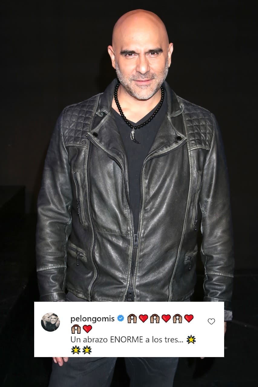 Héctor Suárez Gomís le mandó "un abrazo enorme" a los felices padres y a la bebé.